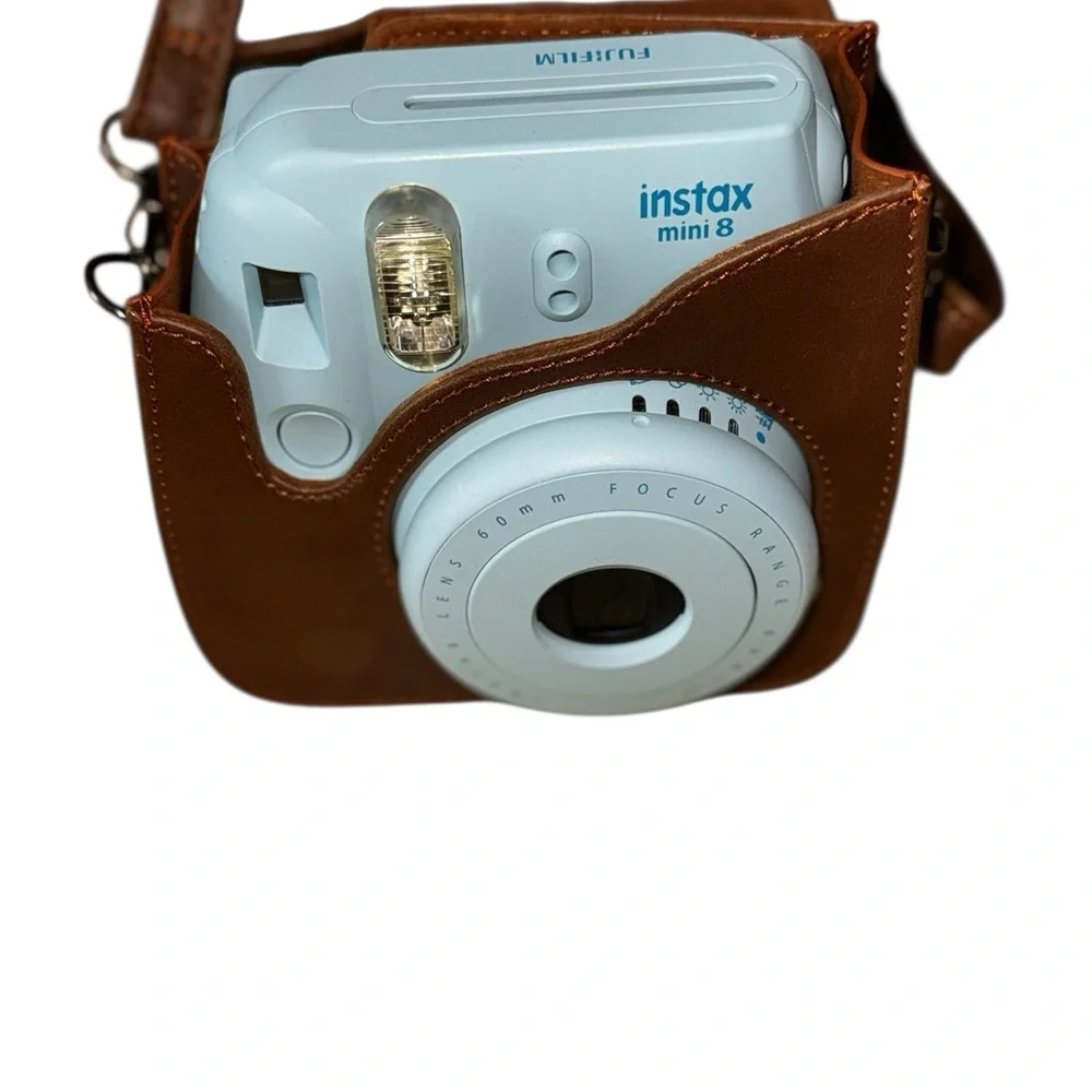 Fujifilm Blue Simulated Camera with Retro Design